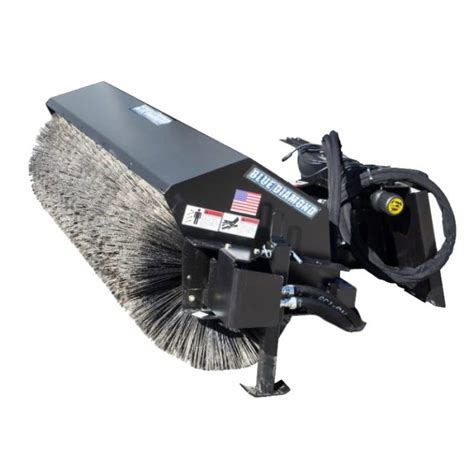 skid steer brooms for rent